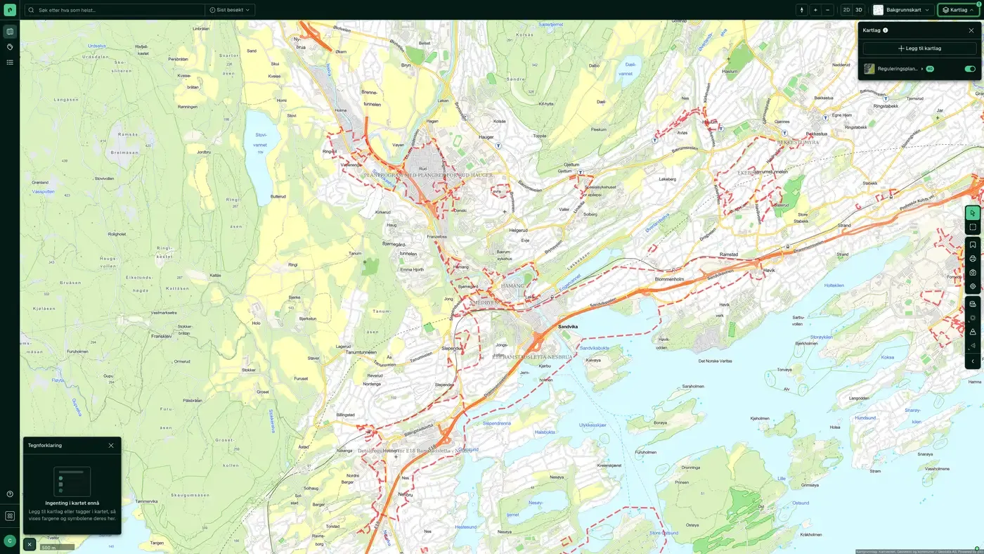 Reguleringsplanforslag i Placepoint