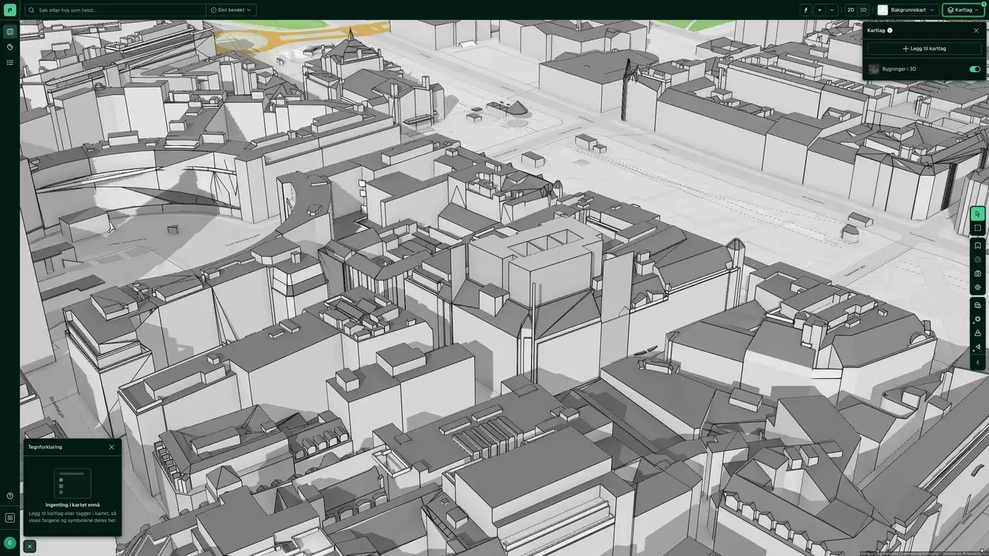 Bygninger i 3D i Placepoint