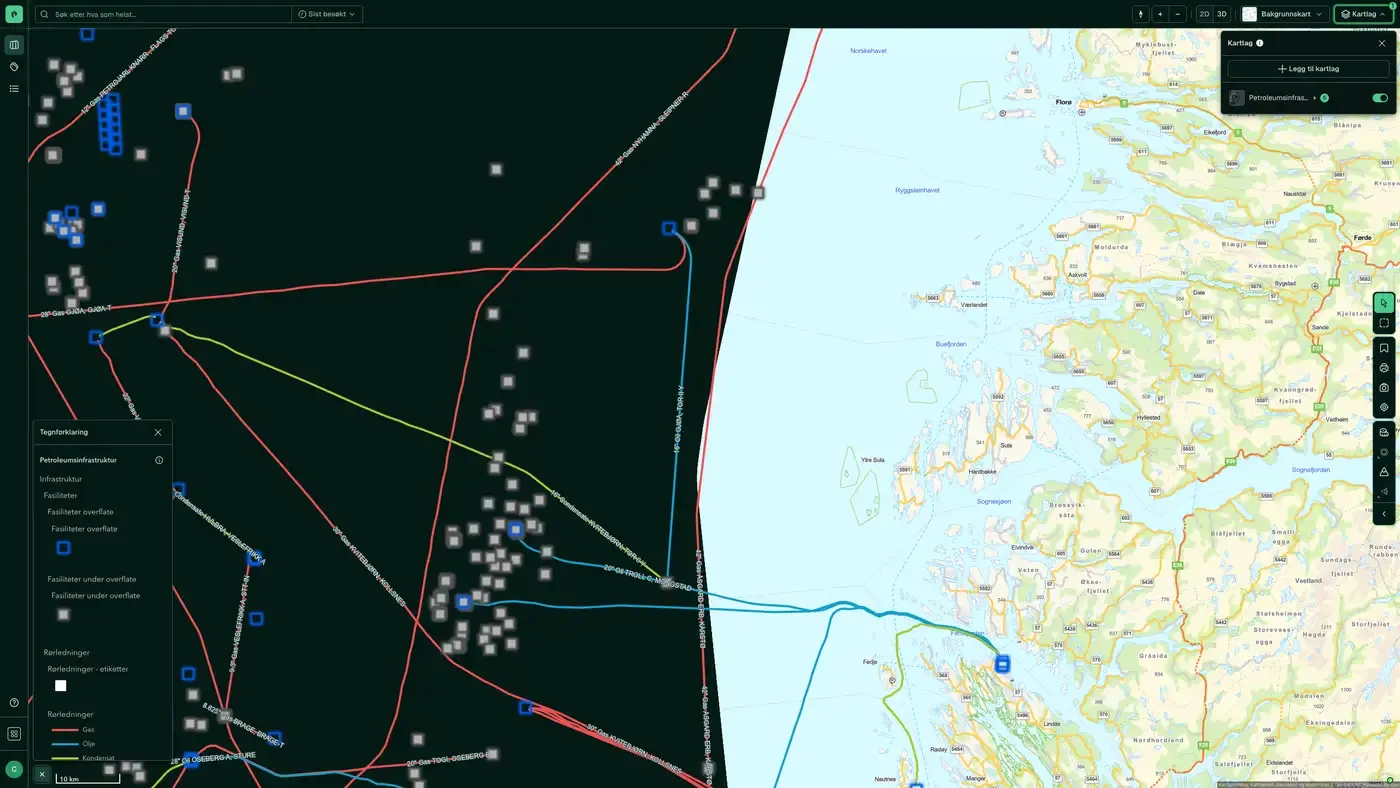 Petroleumsinfrastruktur i Placepoint