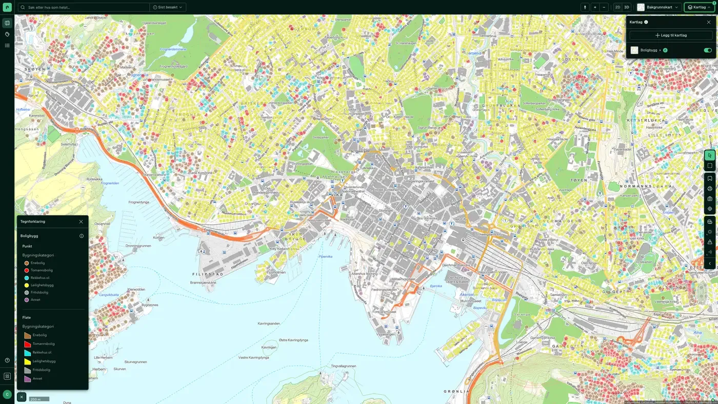 Boligbygg i Placepoint