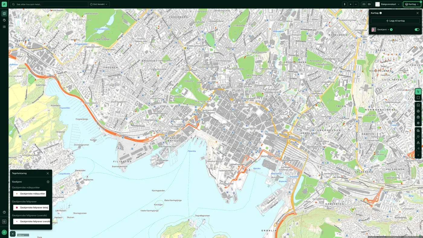Geokjemi i Placepoint