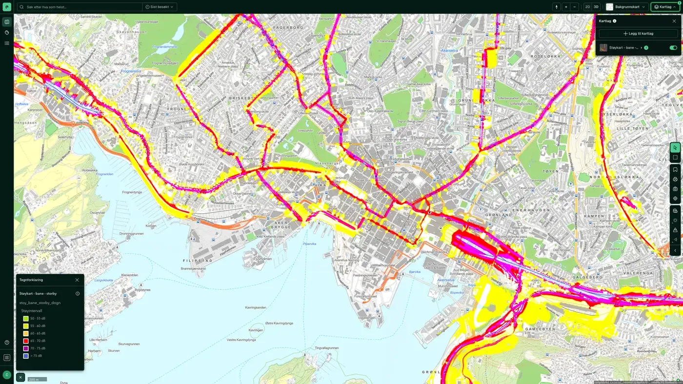 Støykart - bane - storby i Placepoint