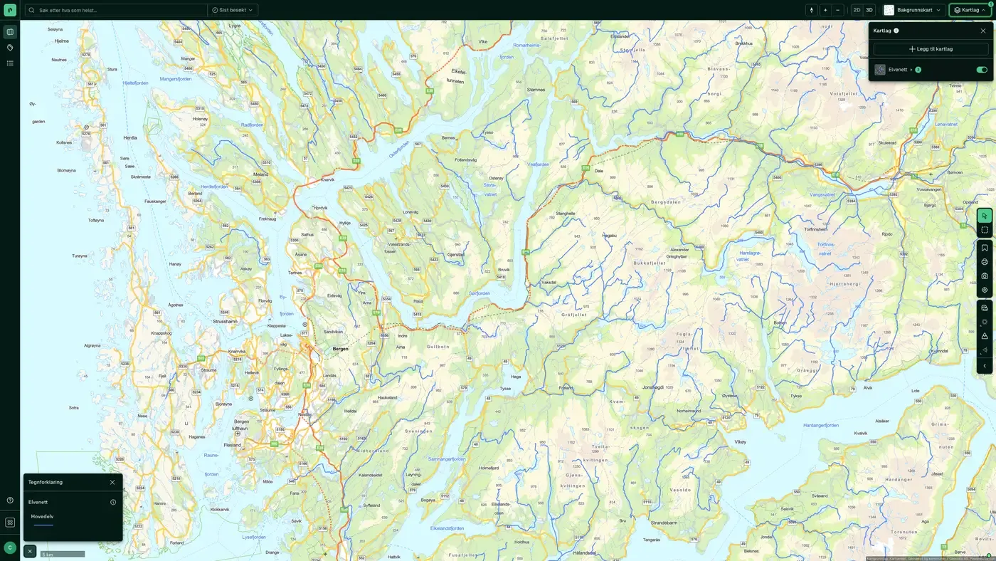 Elvenett i Placepoint