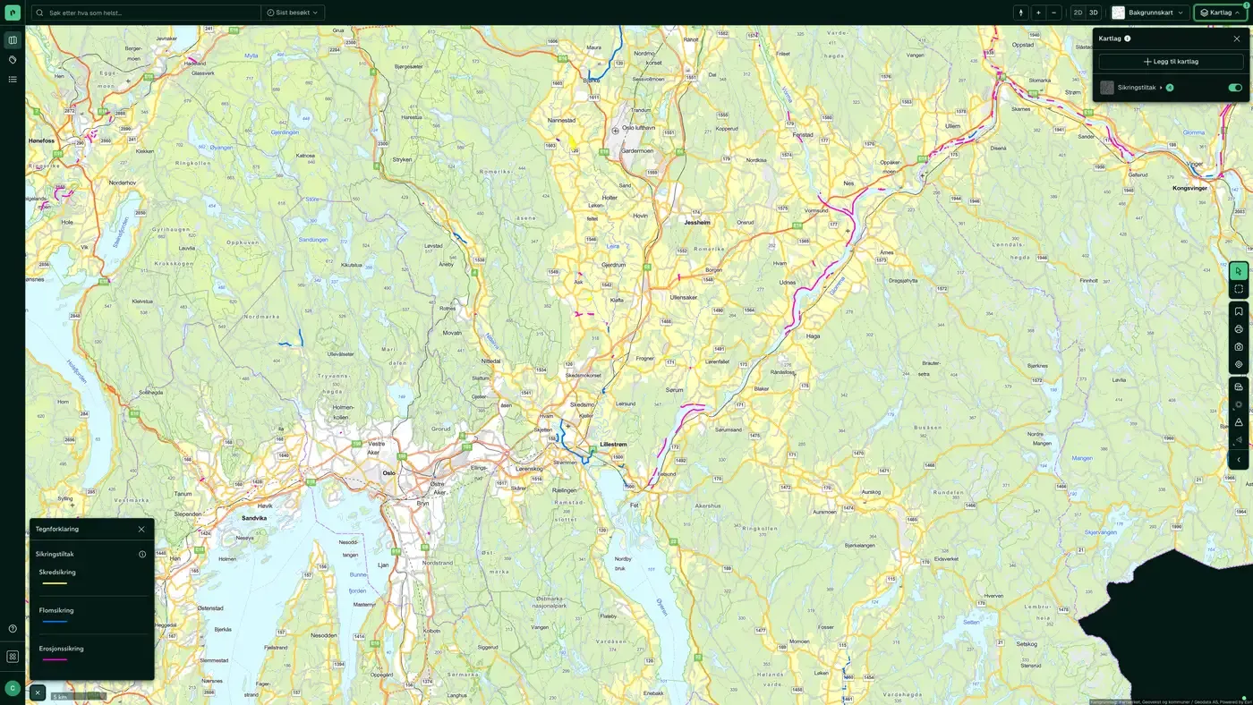 Sikringstiltak i Placepoint