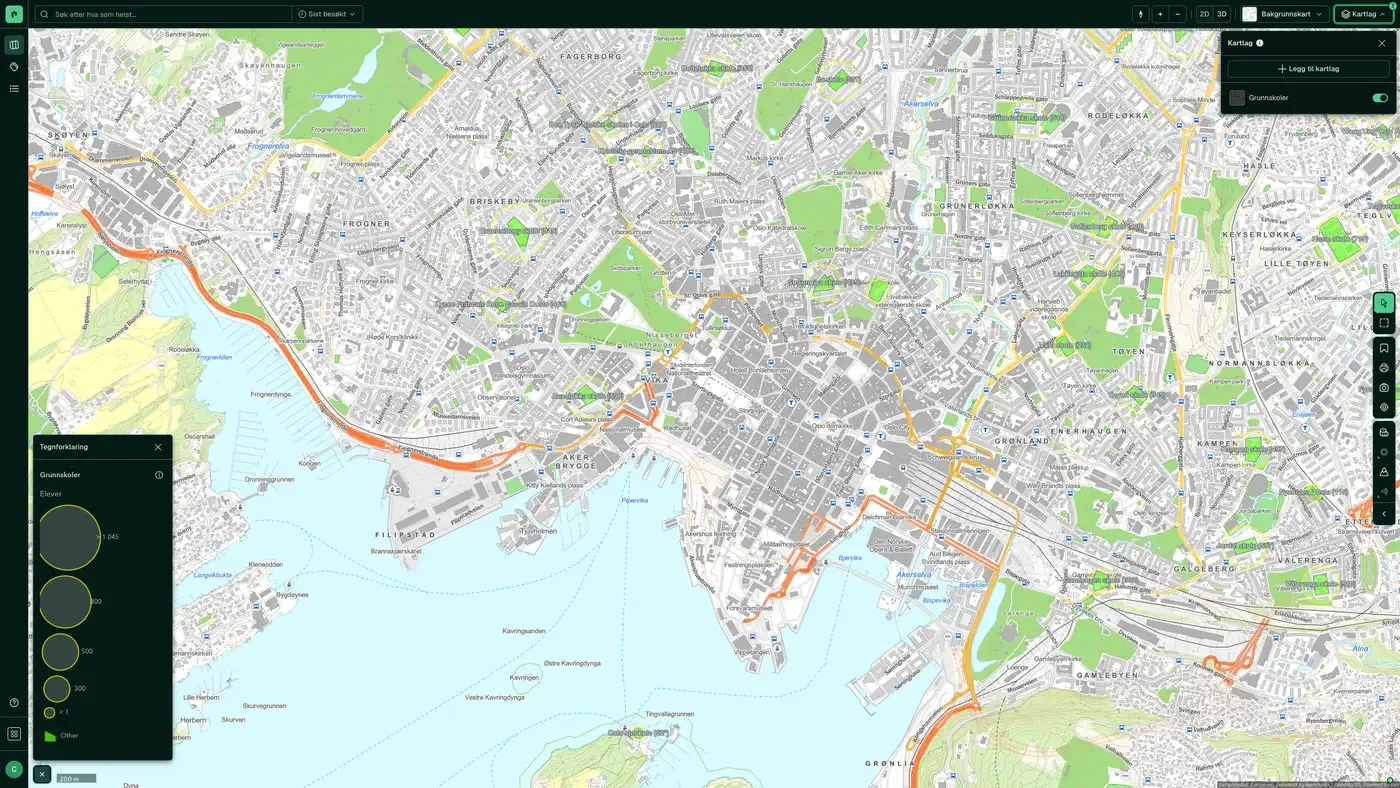 Grunnskoler i Placepoint